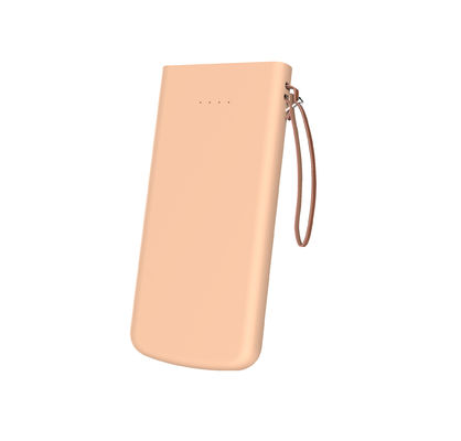 Lớp phủ cao su đầy màu sắc Ngân hàng điện USB kép di động 138mm