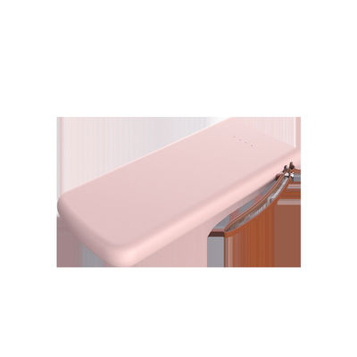 Lớp phủ cao su đầy màu sắc Ngân hàng điện USB kép di động 138mm