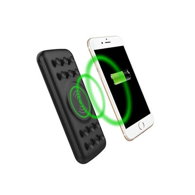 Cốc hút Pin sạc dự phòng không dây 10000mAh 9V 2A