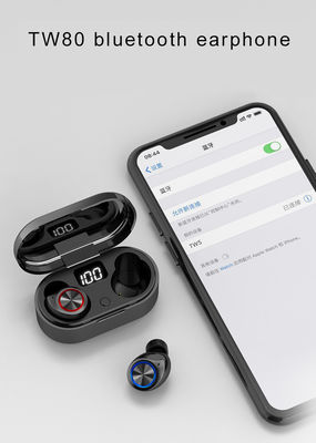 Truyền màn hình LED Tai nghe Bluetooth không dây chống nước 10m TW80