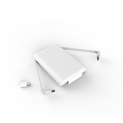Tế bào polyme Ngân hàng điện USB kép DC 5V 2100mA 100mm