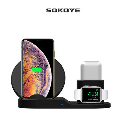 Bộ sạc không dây di động 3 trong 1 8cm cho dòng Apple Watch
