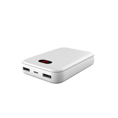 Ngân hàng điện USB kép di động 23mm ABS siêu mỏng