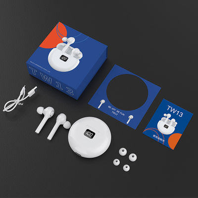 Tai nghe nhét tai không dây Bluetooth có độ trung thực cao TW13 50mAH