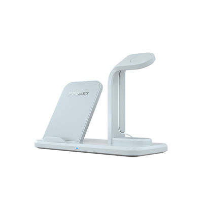 Bộ sạc không dây sạc nhanh 3in1 với đèn báo LED