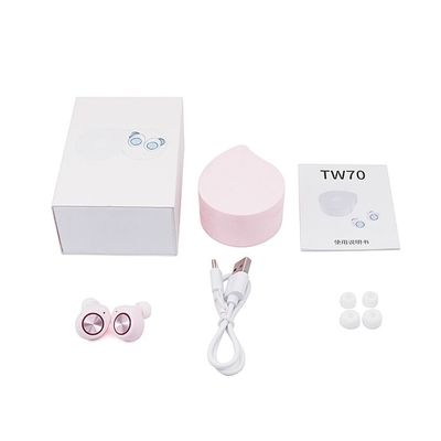 SBC AAC 123db TWS Tai nghe Bluetooth không dây thực sự có hộp sạc