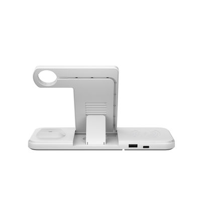 RoHs FCC 4 trong 1 Sạc nhanh không dây cho ngân hàng pin với bộ chuyển đổi Qc 3.0