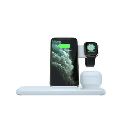 Bộ sạc không dây di động nhanh 15W Qi cho đồng hồ iPhone 11 XR X 8