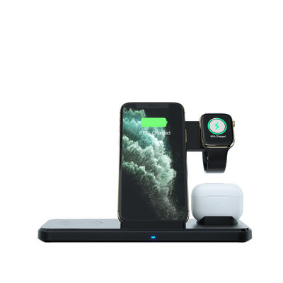 Bộ sạc không dây di động nhanh 15W Qi cho đồng hồ iPhone 11 XR X 8