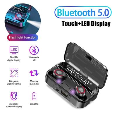 Tai nghe Bluetooth không dây Stereo Gaming V5.1 có đèn flash