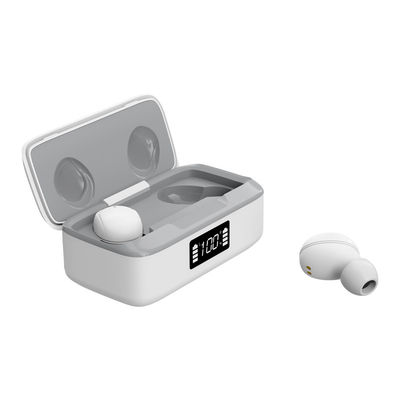 Tai nghe âm thanh nổi không dây Mini True Tai nghe HD stereo Màn hình LED